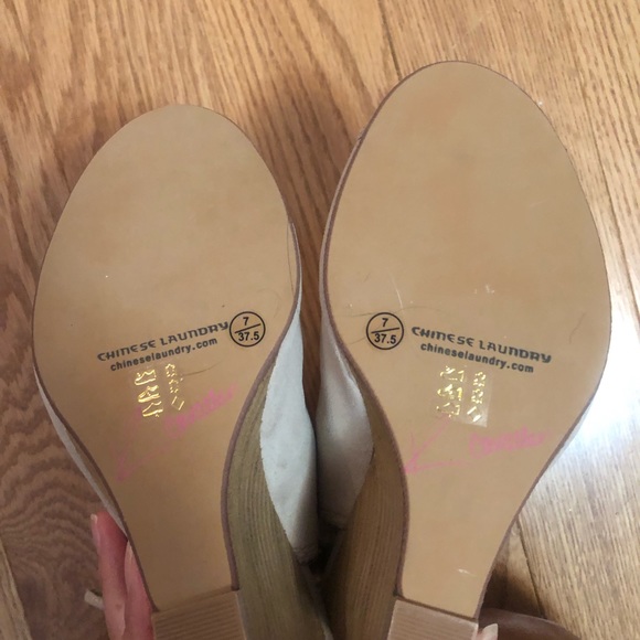 Brand new, never worn! Chinese Laundry wedges - Picture 6 of 7